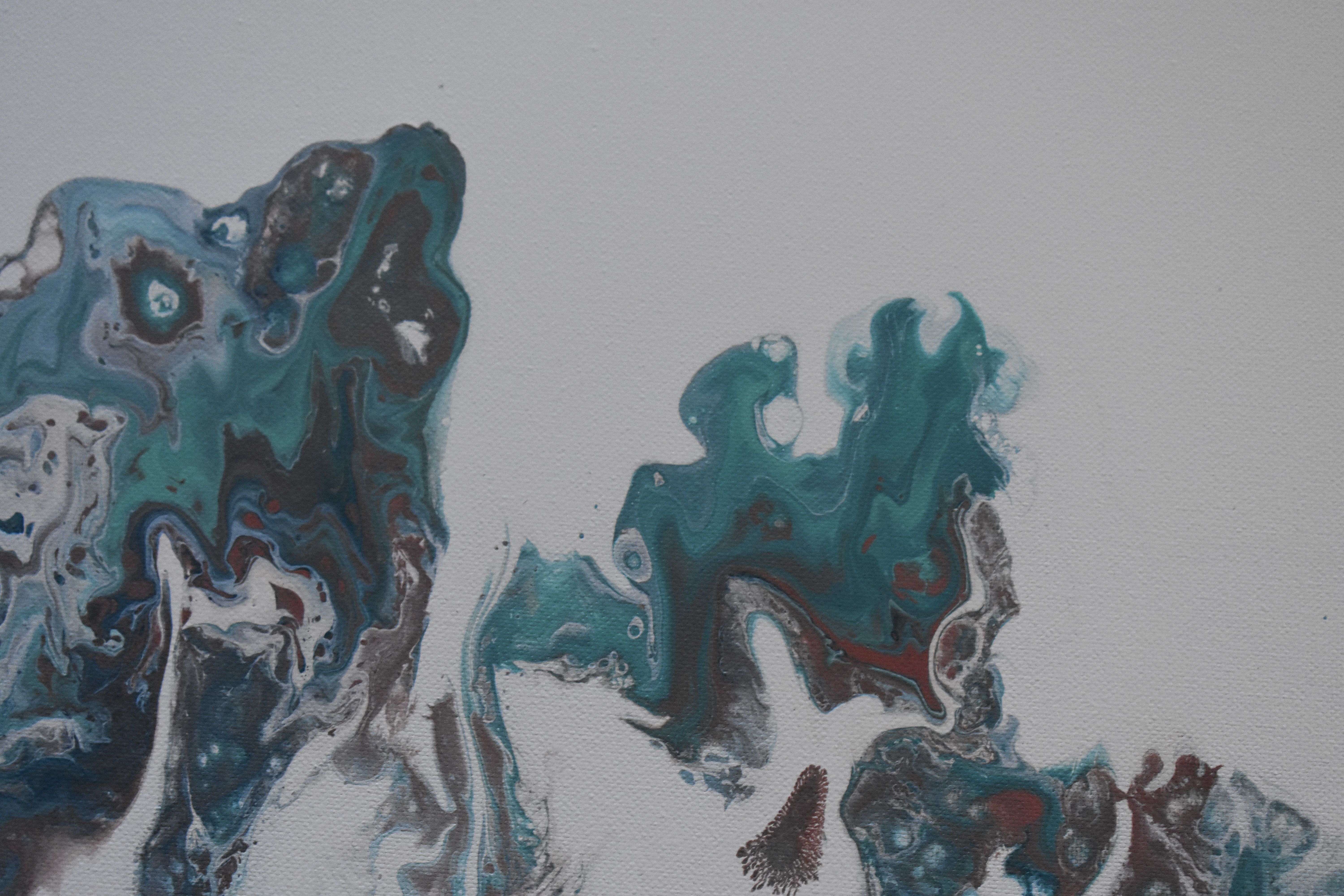 36x24x1/2 Fluid Acrylic on Canvas