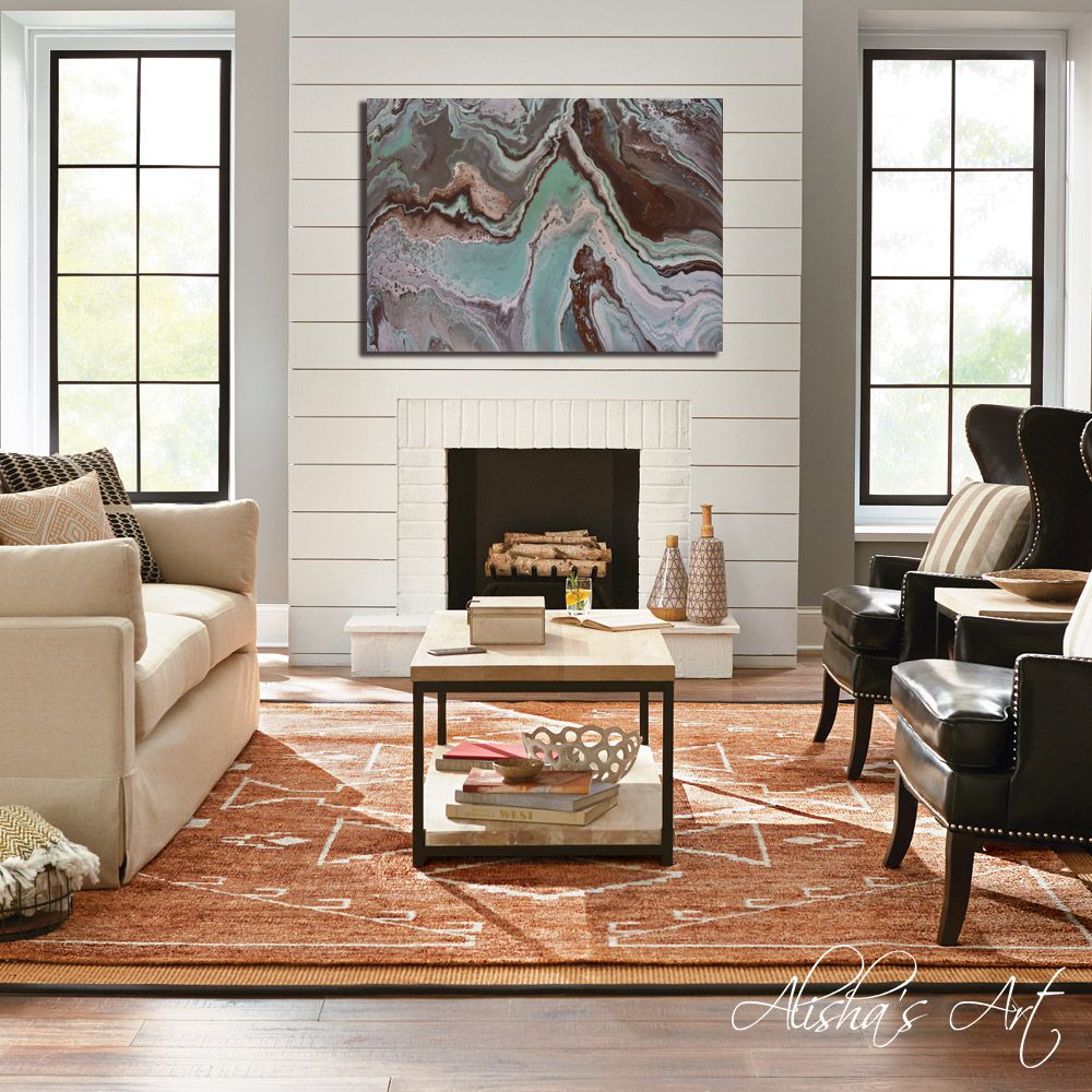 40x30x3/4" Acrylic on Canvas