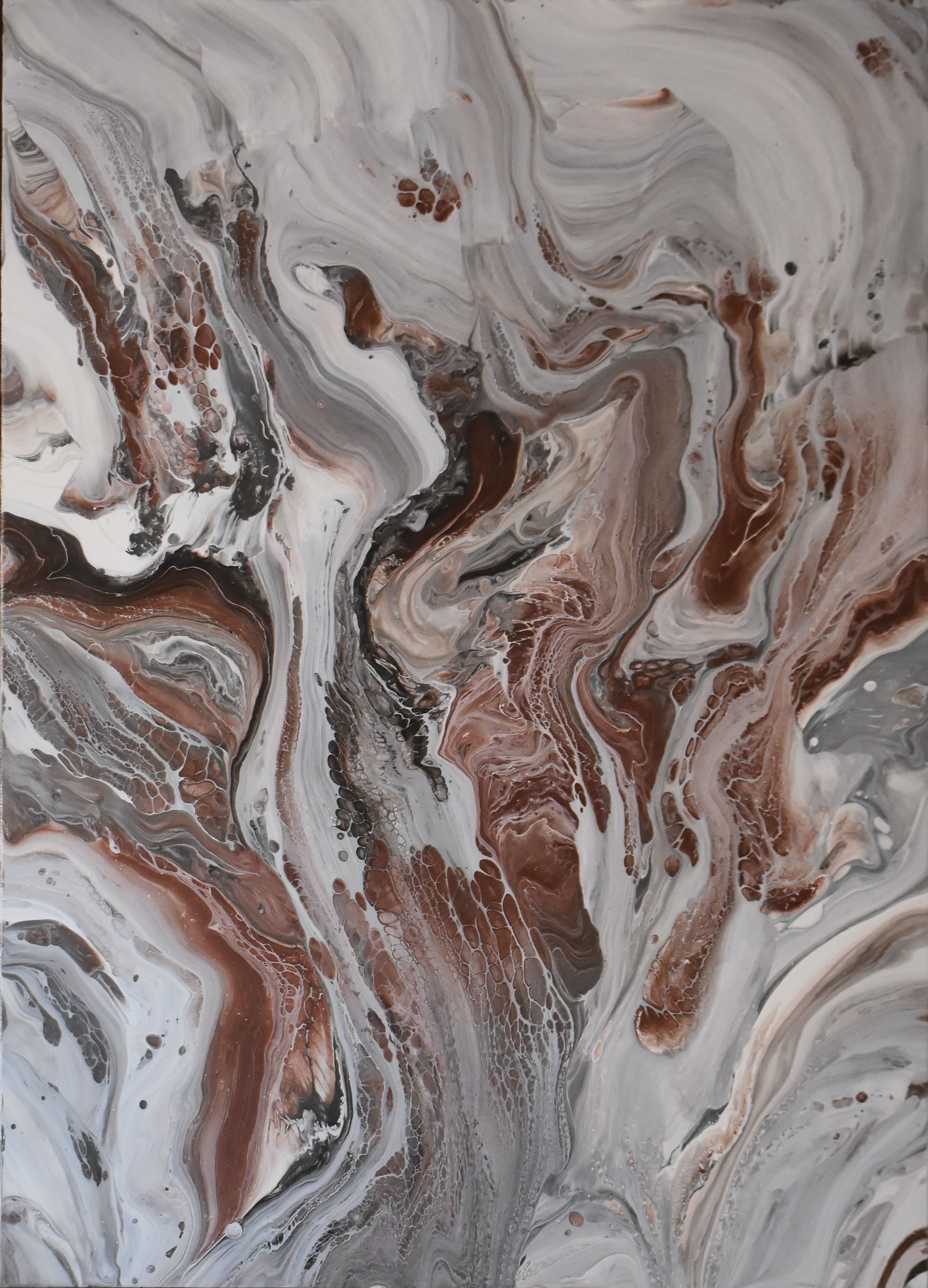 30x24x1.5" Acrylics on Canvas